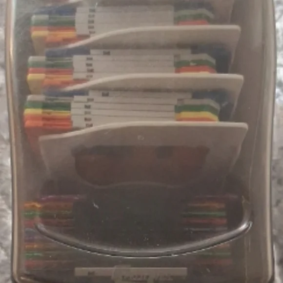 Rotating Color-Coded Index Card Holder - Picture 2 of 9